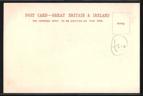 Künstler-AK Windsor, Uferpartie mit Brücke