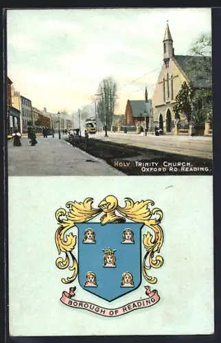 AK Reading, Holy Trinity Church, Wappen