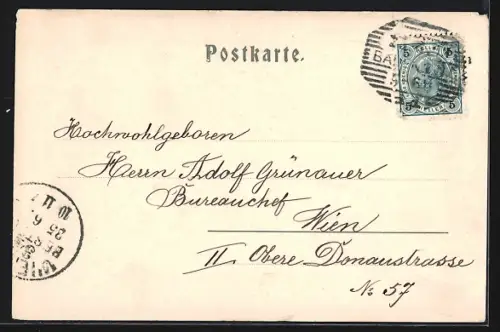 AK Baden bei Wien, Partie im Kurpark