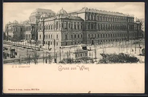 AK Wien, Die K. k. Universität