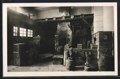 AK Wien, Technisches Museum, Die alte Hammerschmiede