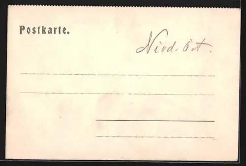 AK Krems a. d. D., Ortsansicht aus der Vogelschau