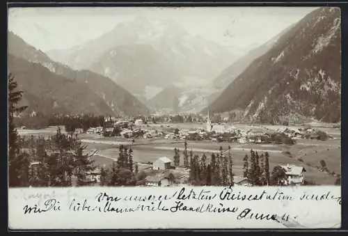 AK Mayrhofen /Tirol, Häuser am Ortsrand