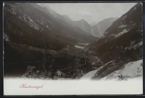 AK Gusswerk /Stmk., Kastenriegel, Blick ins Tal