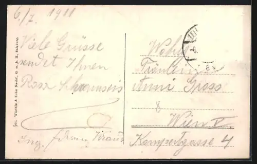 AK Zell a. See, Ortsansicht mit d. Kitzsteinhorn