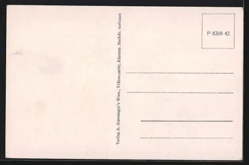 AK St. Kanzian am Klopeiner See, Klopeinersee, Seeblick mit Georgibergl