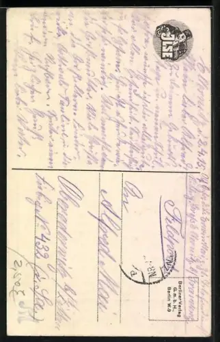 AK Grossadmiral von Tirpitz in Uniform