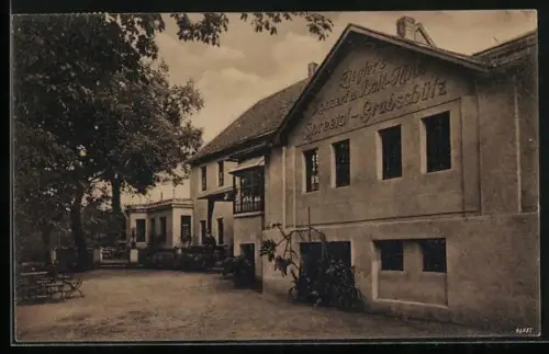 AK Bautzen, W. Ziegler`s Konzert- und Ballhaus Spreetal-Grubschütz