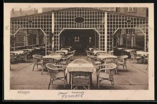 AK Bautzen, Gasthaus Kaisercafé