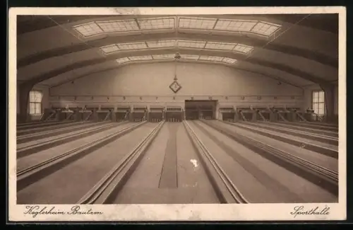 AK Bautzen i. Sa., Sporthalle des Keglerheims