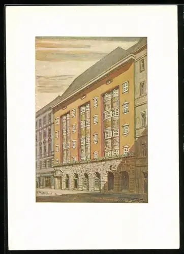 AK Berlin-Tiergarten, Strassenansicht vom Ledigenheim in der Waldenserstrasse 31