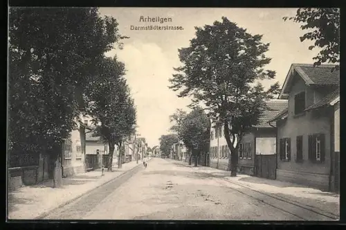 AK Arheilgen, Partie in der Darmstädterstrasse