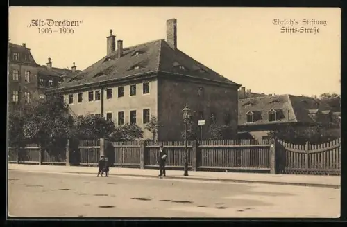 AK Dresden, Ehrlichs Stiftung, Stifts-Strasse