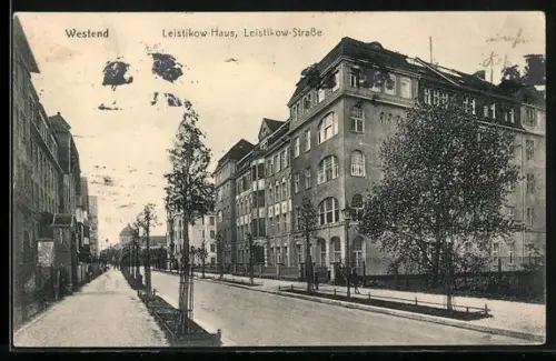 AK Berlin-Westend, Leistikow-Haus, Leistikow-Strasse