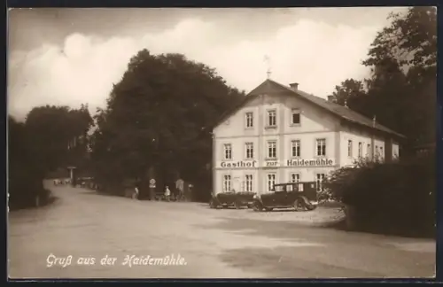 AK Dresden /Dresdner Heide, Gasthof zur Haidemühle