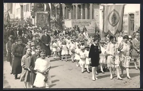 AK Bad Bertrich, Fronleichnamsprozession 1929