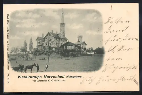 AK Augsburg, Waldkuralpe Nervenheil