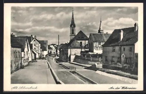 AK Alt Schwabach, An der Wöhrwiese