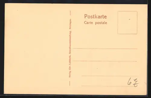 AK Metzingen / Württ., Rathaus