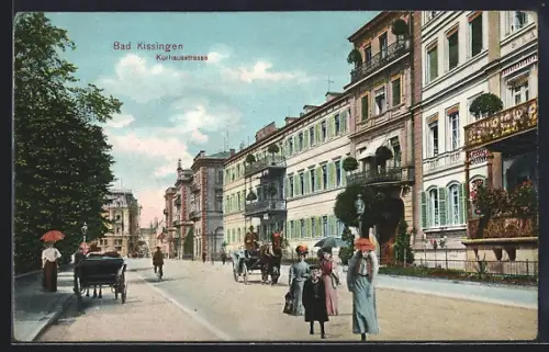 AK Bad Kissingen, Kurhausstrasse