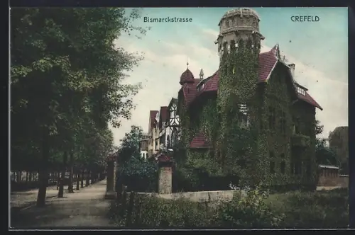 AK Crefeld, Bismarckstrasse