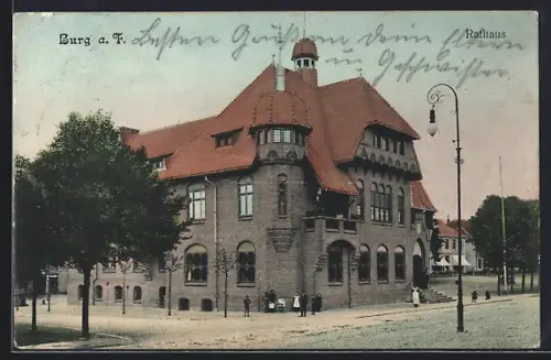AK Burg a. F., Rathaus