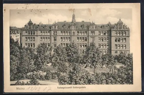 AK Mainz, Festungslazarett Feldbergschule