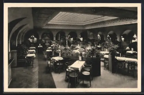 AK Bautzen in Sa., Palast-Café in der Kaiserstrasse 11, Inh. Florenz Gerbert