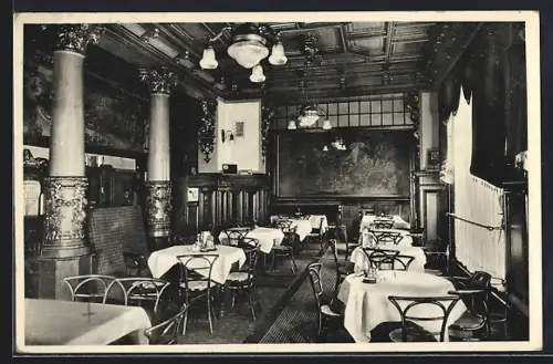 AK Bautzen, Hotel Rachlitz in der Tuchmacherstr. 23, Bes. Julius Juraske