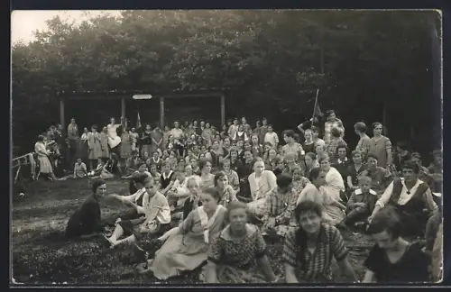 Foto-AK Koblenz, Jugendfest auf dem Dammelberg