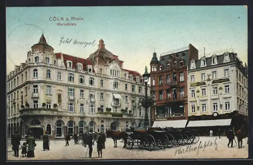 AK Köln a. Rhein, Wallrafplatz