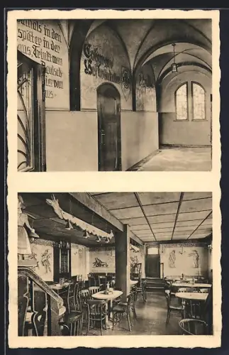 AK Aschersleben, Gasthaus Coburger Hofbräukeller von Carl Holle