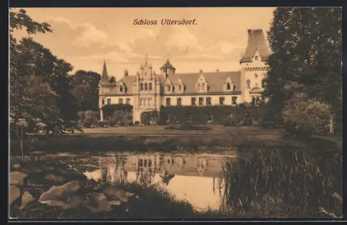 AK Ullersdorf / Oberlausitz, Schloss Ullersdorf