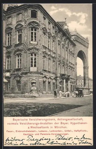 AK München, Bayerische Versicherungsbank, Ludwigstrasse 12
