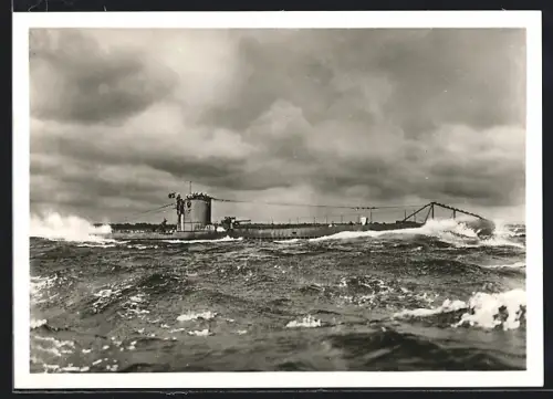 AK U-Boot in voller Fahrt