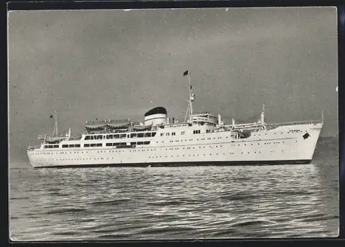 AK Passagierschiff MN Sicilia in voller Fahrt