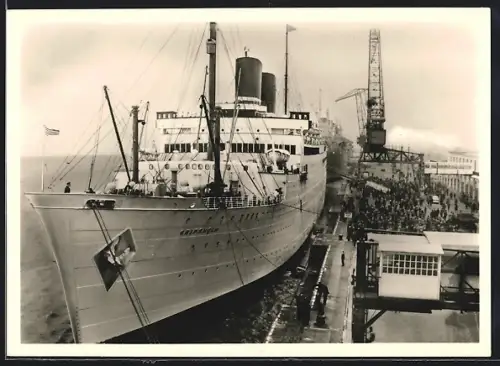 AK Passagierschiff MS Gripsholm des Norddeutschen Lloyd
