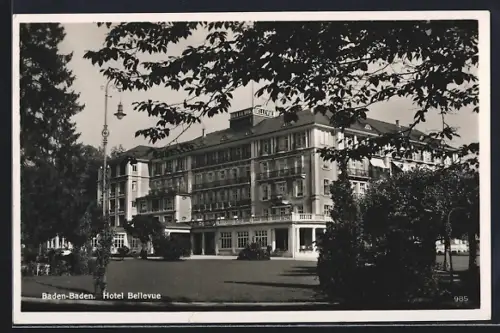 AK Baden-Baden, Hotel Bellevue