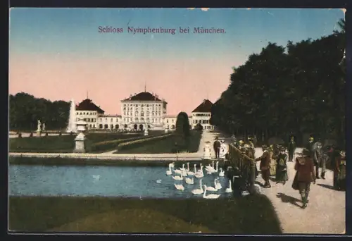 AK München, Schloss Nymphenburg