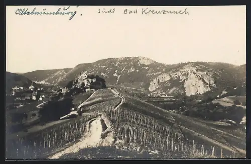 Foto-AK Altenbaumburg, Panorama mit Ruine