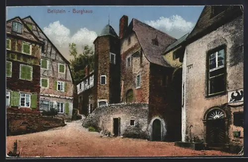 AK Beilstein / Mosel, am Burghaus