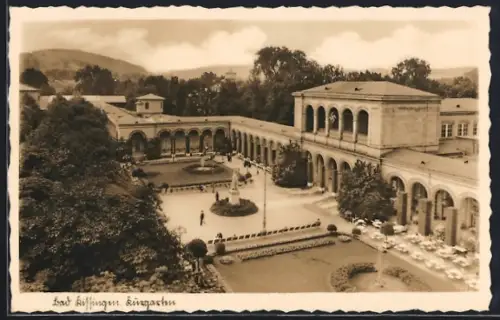 AK Bad Kissingen, Kurgarten, 