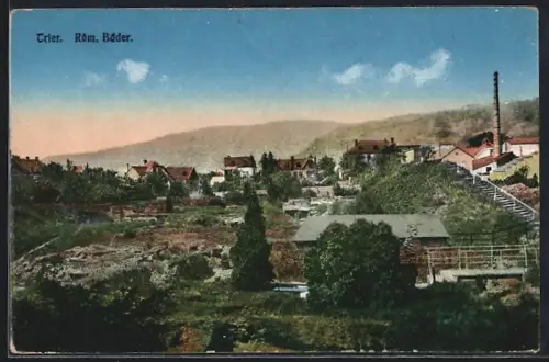 AK Trier, Römische Bäder