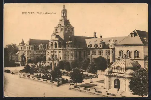 AK München, Neues Nationalmuseum