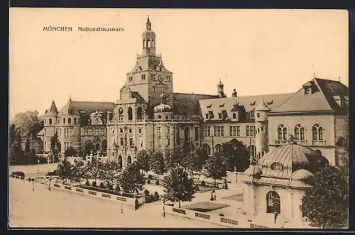 AK München, Nationalmuseum