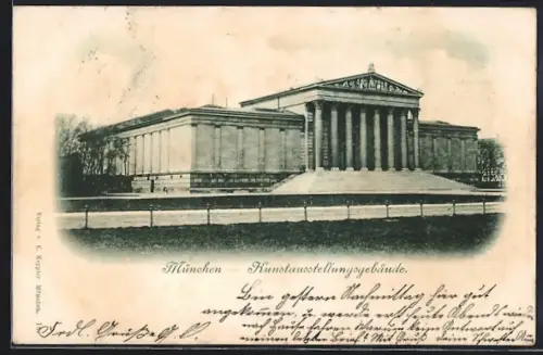 AK München, Kunstausstellungsgebäude