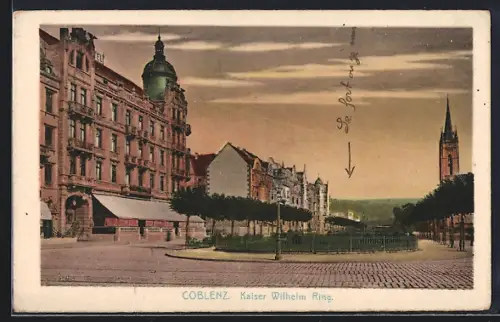 AK Koblenz, Kaiser Wilhelm Ring