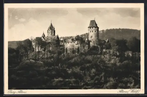 AK Altena /Westf., Burg Altena