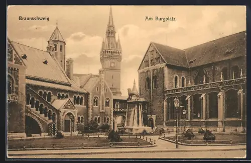 AK Braunschweig, Am Burgplatz