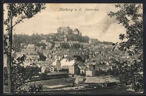 AK Marburg a. L., Panorama